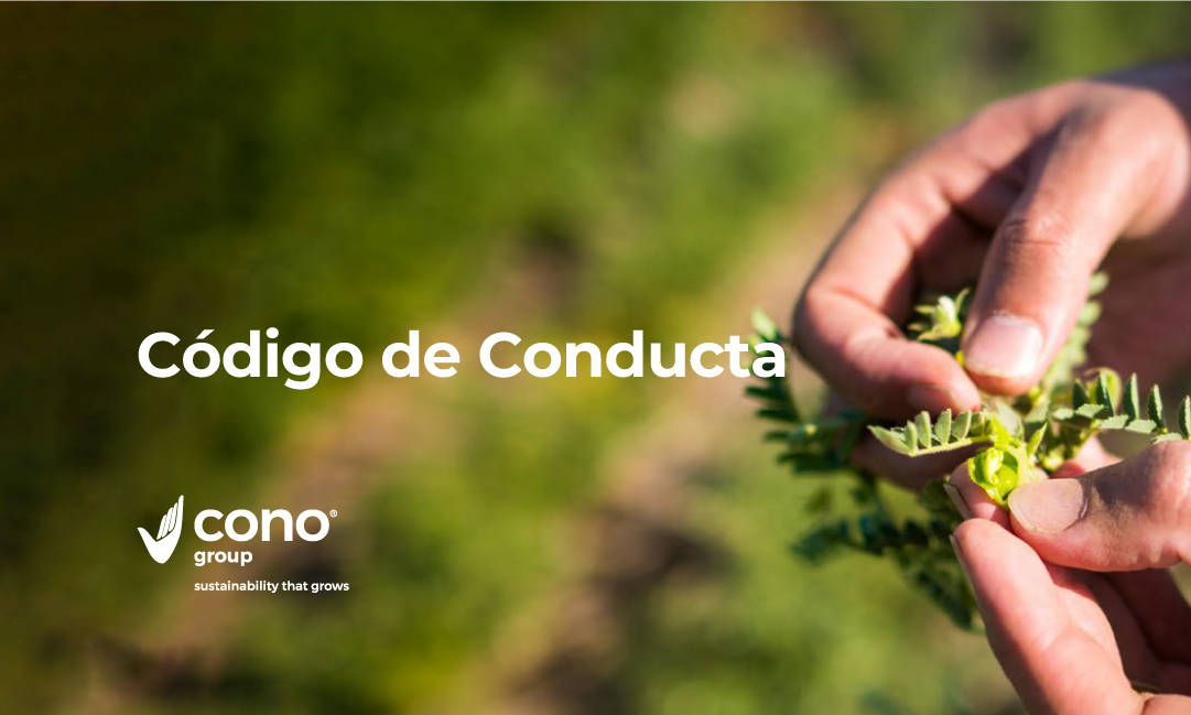 El código de conducta es fundamental para el negocio de Cono y este sustenta todo lo que hace la compañía.